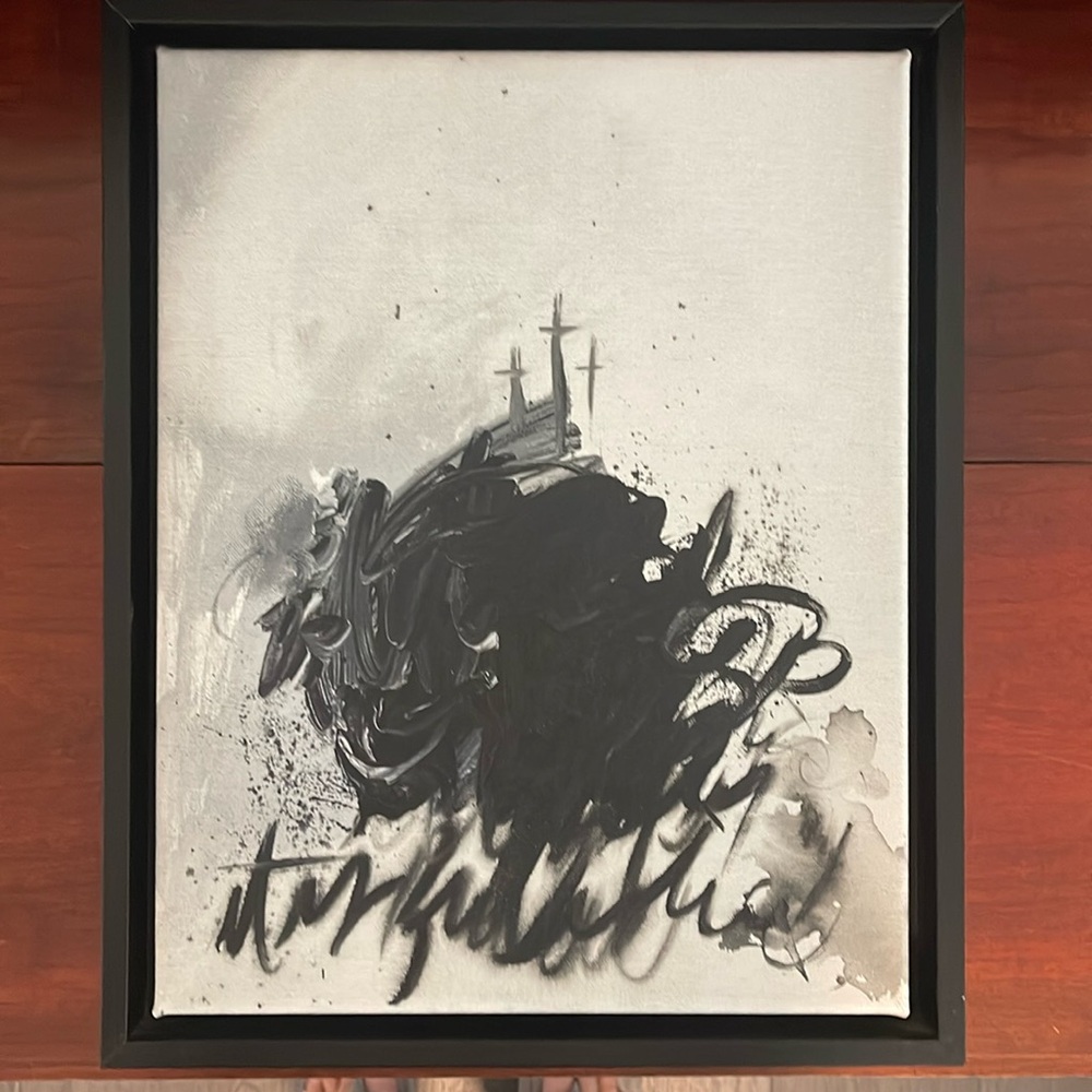 Lindsay Letters “It is Finished” Canvas